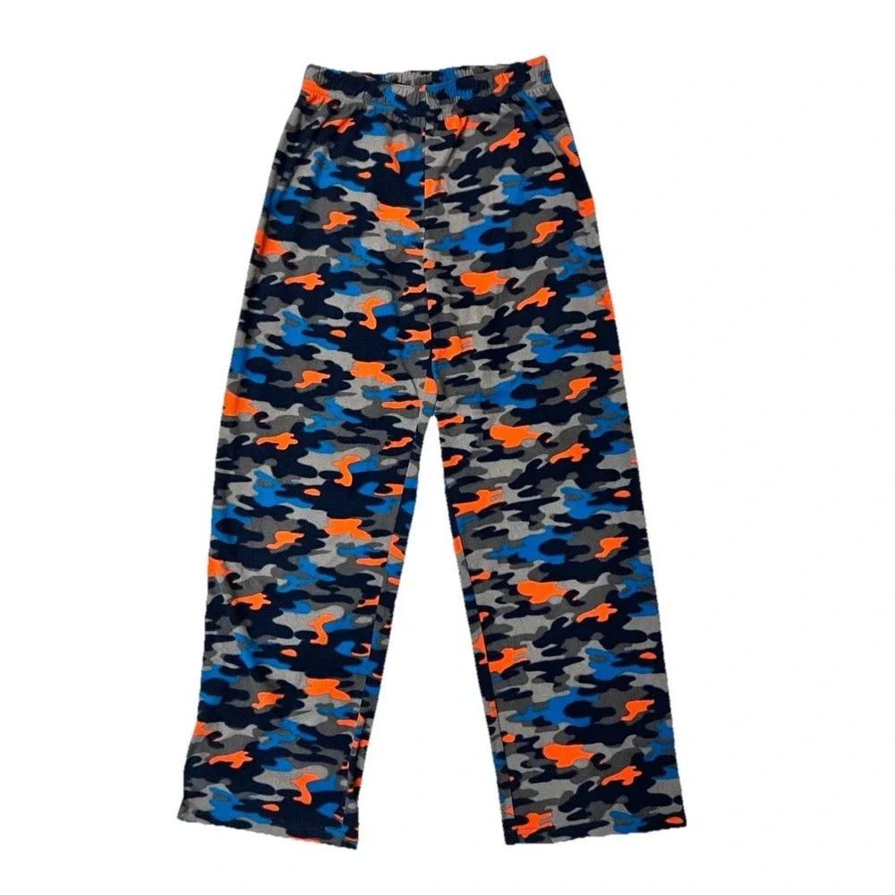 Cherokee Pajama Pants Large 12 14 Camouflage Relax Bottom Sleepwear Boy Clothing